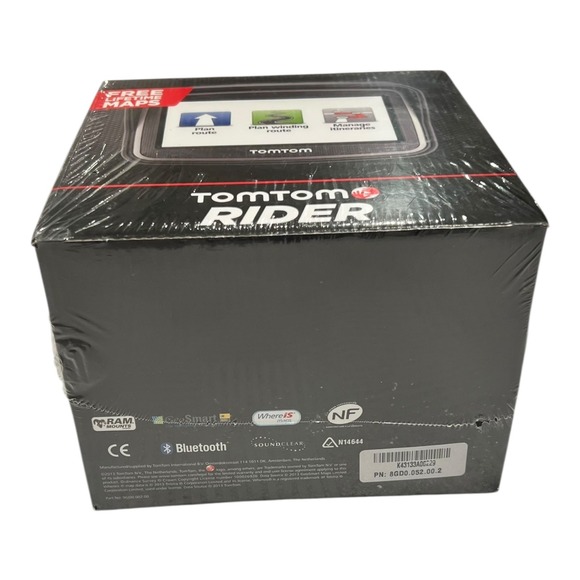 New TomTom Rider Motorcycle GPS Navigation System 4.3″ Waterproof Navigator - Picture 4 of 5